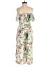 REVAMPED 100% Rayon Tropical Ivory Romper Size XS - photo 2