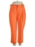 Steve Madden 100% Polyester Solid Orange Casual Pants Size XL - photo 1