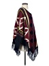 Maurices 100% Acrylic Burgundy Poncho Size Sm - Med - photo 4