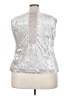 New Directions Metallic Silver Sleeveless Top Size 3X - photo 2