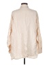 Genny Ivory Long Sleeve Silk Top Size EU (IT) 44 / US 8 - photo 2