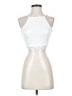 Lulus 100% Polyester White Sleeveless Top Size XXS - photo 1