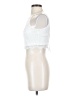 Lulus 100% Polyester White Sleeveless Top Size XXS - photo 5