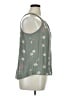 Cherokee 100% Rayon Green Sleeveless Blouse Size XL - photo 4