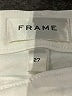 FRAME Ivory Jeans Size 27 waist - photo 4