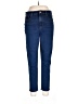 Ann Taylor Solid Blue Jeans Size 12 - photo 1