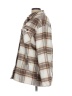 Love Tree 100% Polyester Plaid Brown Coat Size L - photo 5