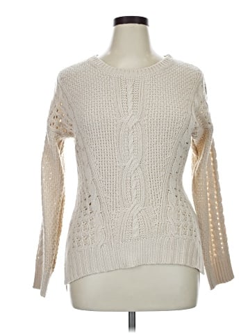 Pink Rose Pullover Sweater (view 1)