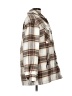 Love Tree 100% Polyester Plaid Brown Coat Size L - photo 4