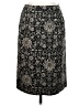 Talbots 100% Cotton Paisley Black Formal Skirt Size 4 - photo 1