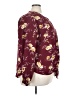 Justify 100% Polyester Burgundy Long Sleeve Blouse Size 3X - photo 4