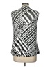 Robert Louis Silver Sleeveless Blouse Size L - photo 2