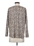 Flora Nikrooz Animal Print Brown 3/4 Sleeve T-Shirt Size S - photo 2