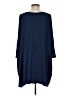 Piko Solid Blue Casual Dress Size S - photo 2