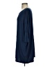 Piko Solid Blue Casual Dress Size S - photo 5