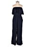 Hollister 100% Viscose Solid Blue Jumpsuit Size XS - photo 1