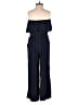 Hollister 100% Viscose Solid Blue Jumpsuit Size XS - photo 2