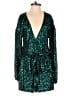 On Twelfth 100% Polyester Teal Romper Size S - photo 1