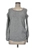 Siren Lily Gray Long Sleeve Top Size M - photo 1
