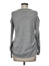 Siren Lily Gray Long Sleeve Top Size M - photo 2