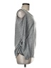 Siren Lily Gray Long Sleeve Top Size M - photo 4