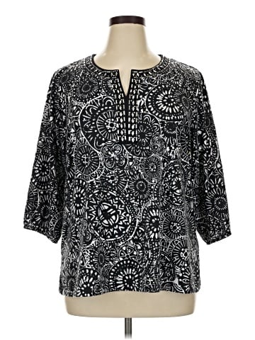 C.D. Daniels 3/4 Sleeve Blouse (view 1)