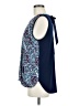 41Hawthorn 100% Polyester Blue Sleeveless Blouse Size M - photo 5