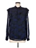 Banana Republic 100% Polyester Blue Long Sleeve Blouse Size M - photo 1