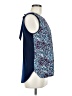 41Hawthorn 100% Polyester Blue Sleeveless Blouse Size M - photo 4
