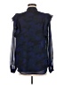 Banana Republic 100% Polyester Blue Long Sleeve Blouse Size M - photo 2