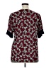 Judith Hart Burgundy Short Sleeve Blouse Size 1X - photo 2