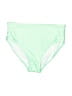 Unbranded Checkered-gingham Green Swimsuit Bottoms Size L - photo 1