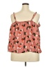 Evri 100% Rayon Pink Sleeveless Blouse Size 2X - photo 2