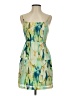 BB Dakota 100% Polyester Print Green Cocktail Dress Size 2 - photo 1
