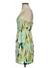 BB Dakota 100% Polyester Print Green Cocktail Dress Size 2 - photo 5