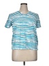 Hasting & Smith Stripes Blue Short Sleeve T-Shirt Size XL - photo 1