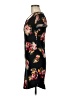 Forever 21 Floral Black Casual Dress Size M - photo 5