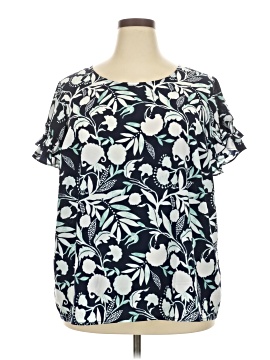 Lane Bryant Short Sleeve Blouse