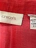 Chico's Color Block Red Jacket Size 14 (estimated) - photo 6