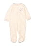 Carter's 100% Polyester Ivory Long Sleeve Onesie 6-9 MO / 9 MO - photo 1