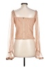 By Design 100% Polyester Tan Long Sleeve Top Size L - photo 2