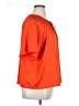 Worthington 100% Polyester Orange Short Sleeve Blouse Size XL - photo 4