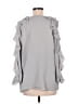 Jodifl Gray 3/4 Sleeve Blouse Size M - photo 2