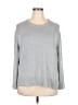 Ella Moss Gray Long Sleeve Top Size 2X (estimated) - photo 1