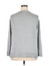 Ella Moss Gray Long Sleeve Top Size 2X (estimated) - photo 2