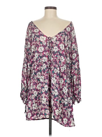 Tiare Hawaii 3/4 Sleeve Blouse (view 1)