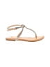 Assorted Brands Silver Tan Sandals Size 8 - photo 1
