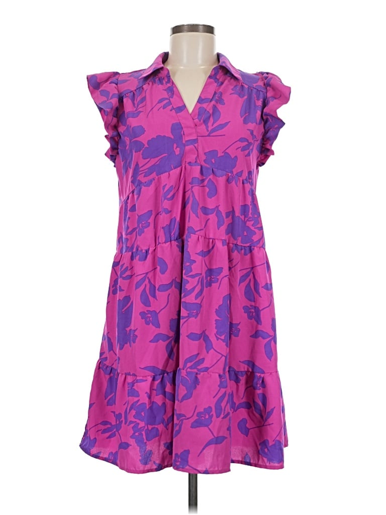 Pre-owned Umgee Casual Dress In Purple
