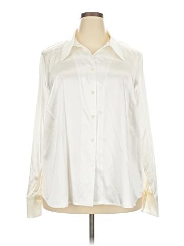 Essentials Long Sleeve Blouse (view 1)