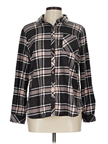 Krazy Kat Long Sleeve Button-Down Shirt (view 1)